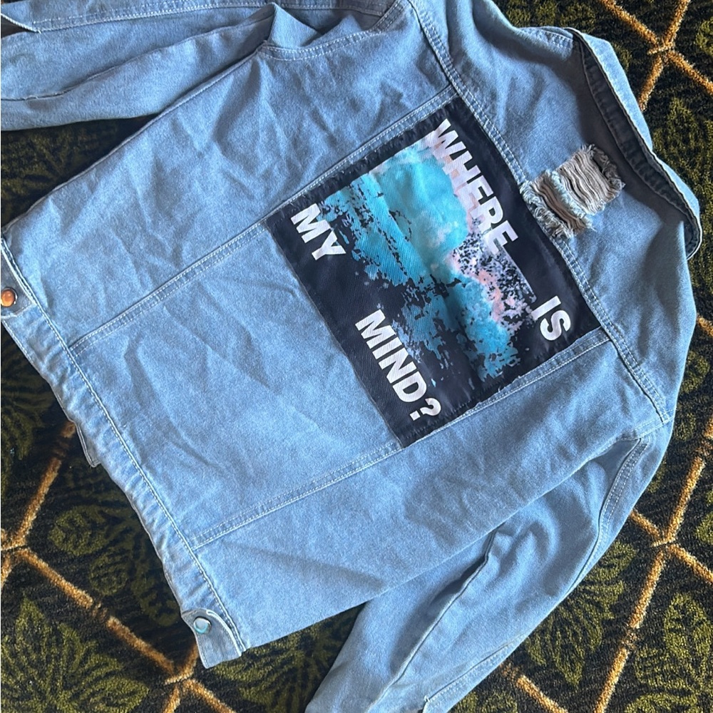 Denim Jacket - Blue - Picture 2 of 5